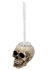Skull Toilet Brush with Death