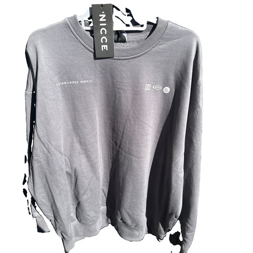 Nicce grey crew neck - ,