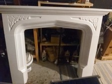 Resin fire surround