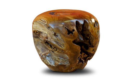 Side table root wood ball - table,