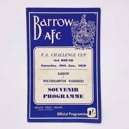 Barrow afc wolverhampton - barrow,