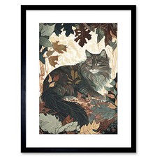 Norwegian Forest Cat Resting