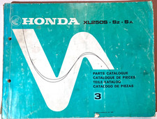Spare Parts Catalog Honda XL