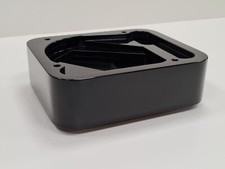 Baltic birch plywood plinth for Thorens TD 124 in piano black