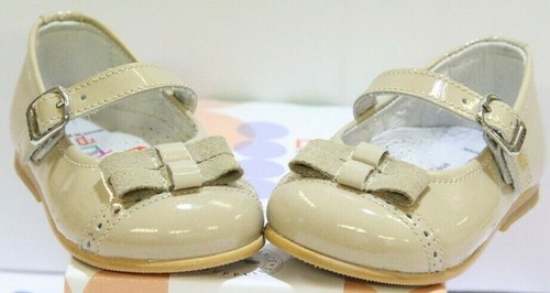 Andanines girls beige patent - andanines,
