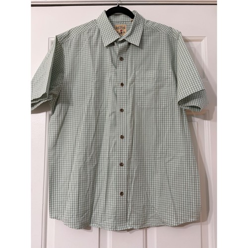 Red head button down shirt - red,