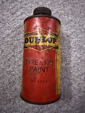 Vintage Oil Can Gallon Dunlop