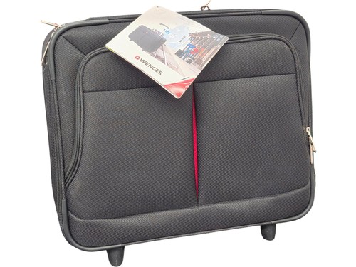 Wenger black laptop trolley - black,