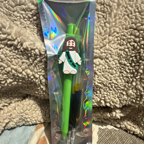 Novelty plastic ballpoint - plastic, pen