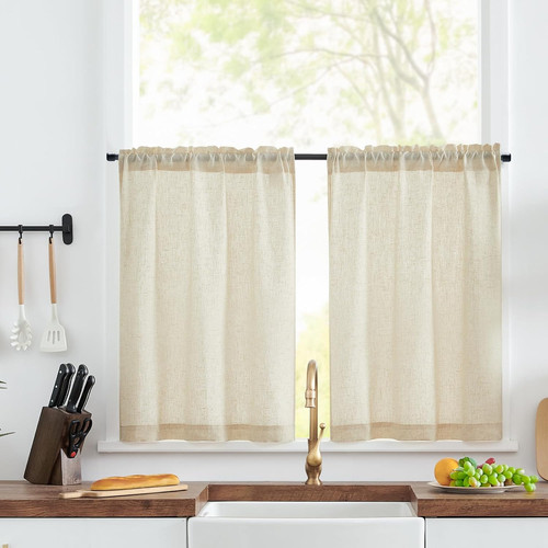 Kitchen curtains 24 inch - curtains,