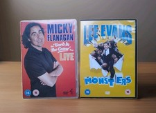 Lee Evans / Micky Flanagan DVD - Two Stand Up Comedy Shows