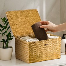 40x28x19cm seagrass storage - 40x28x19cm,