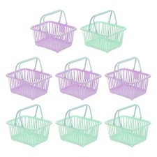 8pcs mini shopping - mini, baskets
