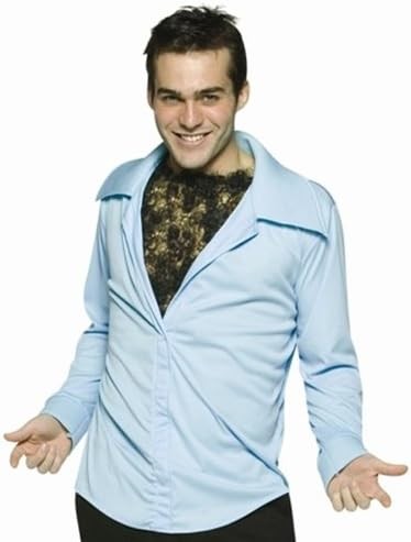 Hairy chest shirt disco - hairy,