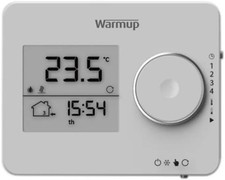 Warmup Tempo Digital Thermostat Porcelain White - ELT- PW Underfloor Heating