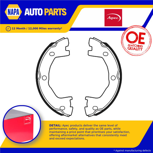 Handbrake shoes set fits - handbrake,