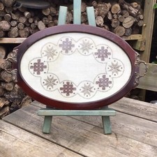 Vintage Lefkara Lace Glass &