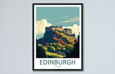 Edinburgh Cityscape Print