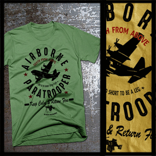 Airborne shirt military - airborne, t-shirt