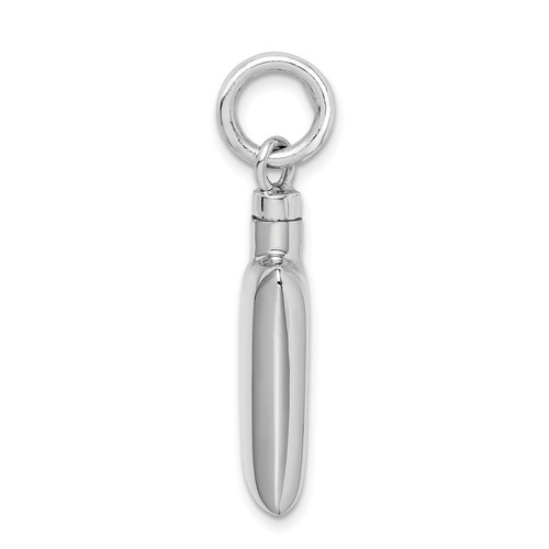 Silver polished rectangular - silver,