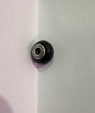 Pandora Silver Black Faceted