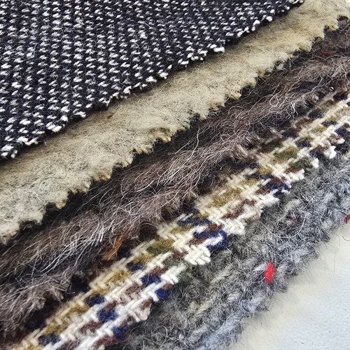 Luxury wool blend fabric coat - wool,