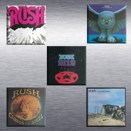 Rush studio album cover - album,