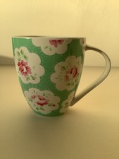 Cath Kidston Provence Rose Green Large Crush Mug By Queens