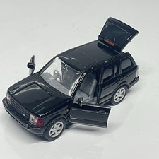 Range Rover 1:38 Scale Black Diecast Model Car Collectible SUV