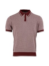 Men's Relco Burgundy Jacquard