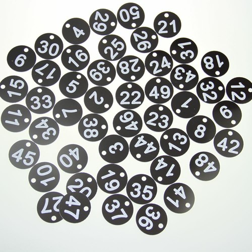 100 engraved 35mm discs - 1-100,