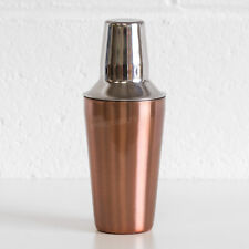 500ml Cocktail Shaker Copper Coloured Barware Bar Accessories Drinks Mixer