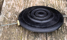 NEW 5" CAST IRON LONGCASE GRANDFATHER CLOCK PENDULUM BOB & SLIDER REPRODUCTION