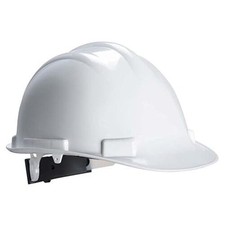 Safety Helmet Light Adjustable PW50 Expertbase Plastic White Portwest -New
