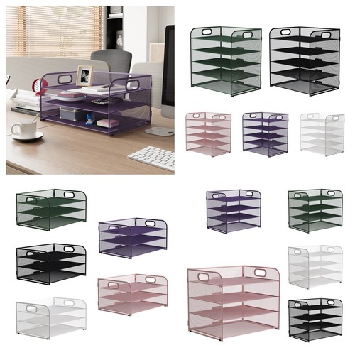 Mesh office filing trays - office,