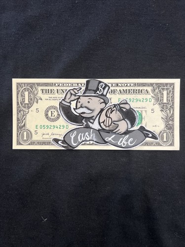 Monopoly man cash only - man,