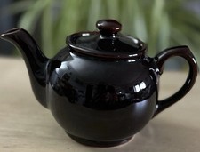 Small One Pot Glazed Brown