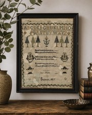 Georgian Needlework Sampler