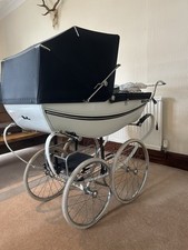 Silver Cross Vintage Coach Built Pram, Toddler Seat and sun canopy.