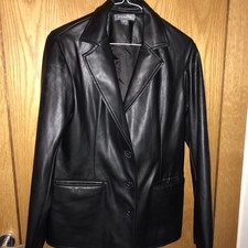 PRIMARK BLACK LINED FAUX