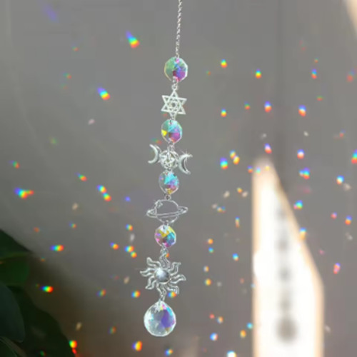 Crystal suncatcher rainbow - crystal,