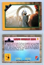 Large Metallic Ring #3 Stargate 1994 Collect-A-Card Trading Card