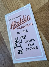 Aladdin Pink Paraffin Sticker Decal Valor Paraffin Pouring Can