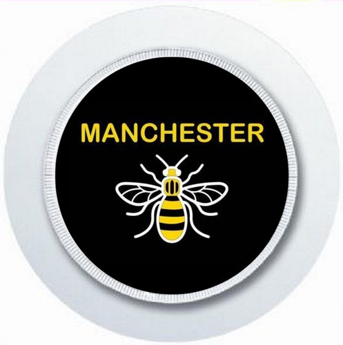 Manchester bee car - bee, disc