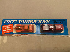 RARE PROMOTIONAL TOOTSIETOY MODELS 1967  FIRE TRUCK PICK UP CREST TOOTHPASTE