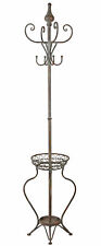 Antique Coat Rack Iron Shabby