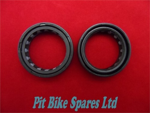 Pit bike pair fork seals - pit,