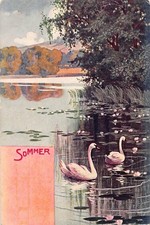 POSTCARD - GERMAN - GREETINGS