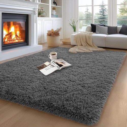 Fluffy rugs large - rugs, rug
