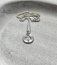 Fine Silver 999 Ladybird Pendant & Sterling Silver Chain Silver Clay